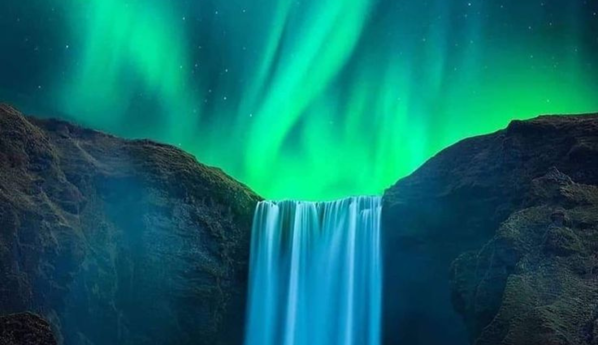 Aurora Boreal na Islândia