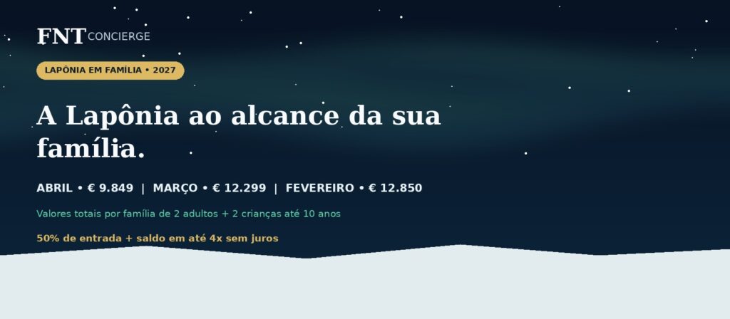 Aurora Boreal na Lapônia