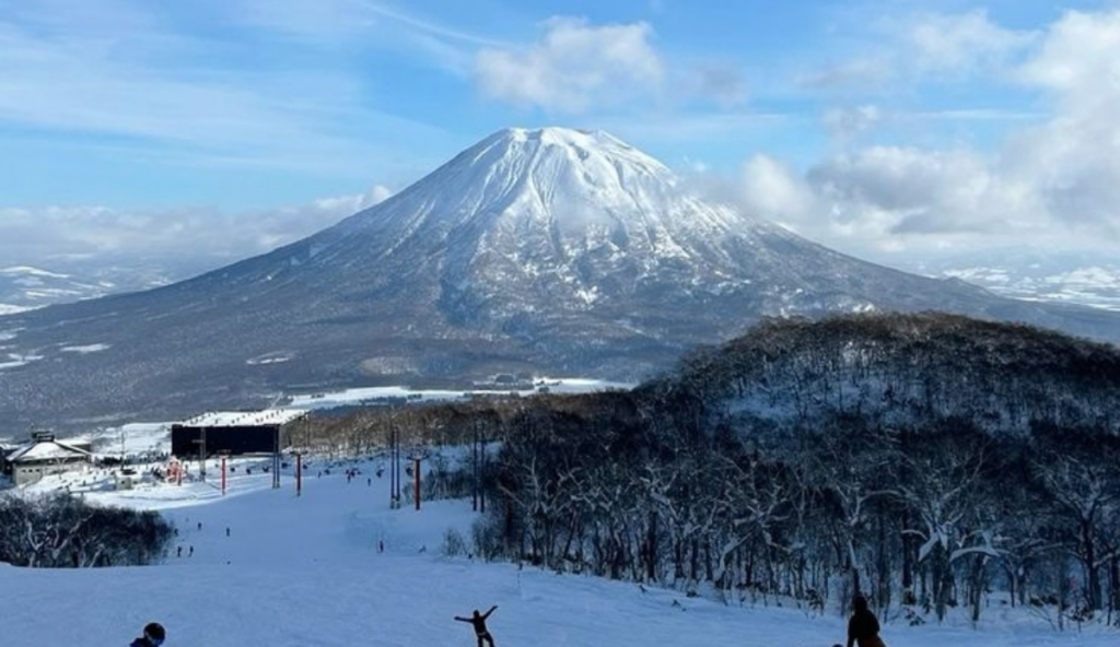 esquiar no Japão